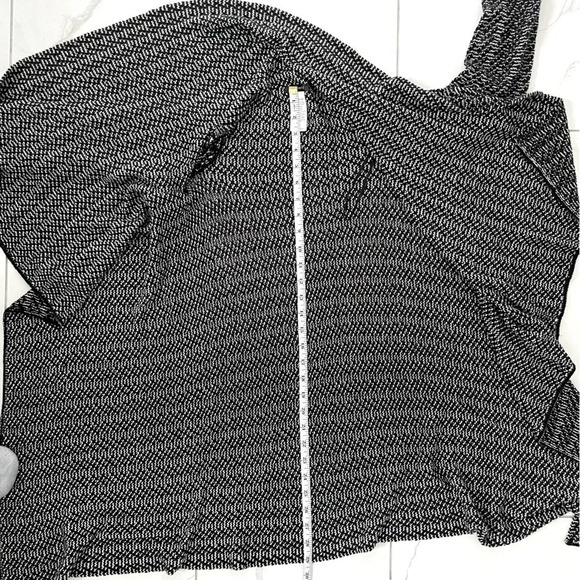 Dynamite/ 🧂Knit  salt & pepper open front cardigan/ Size US XS - Picture 8 of 10